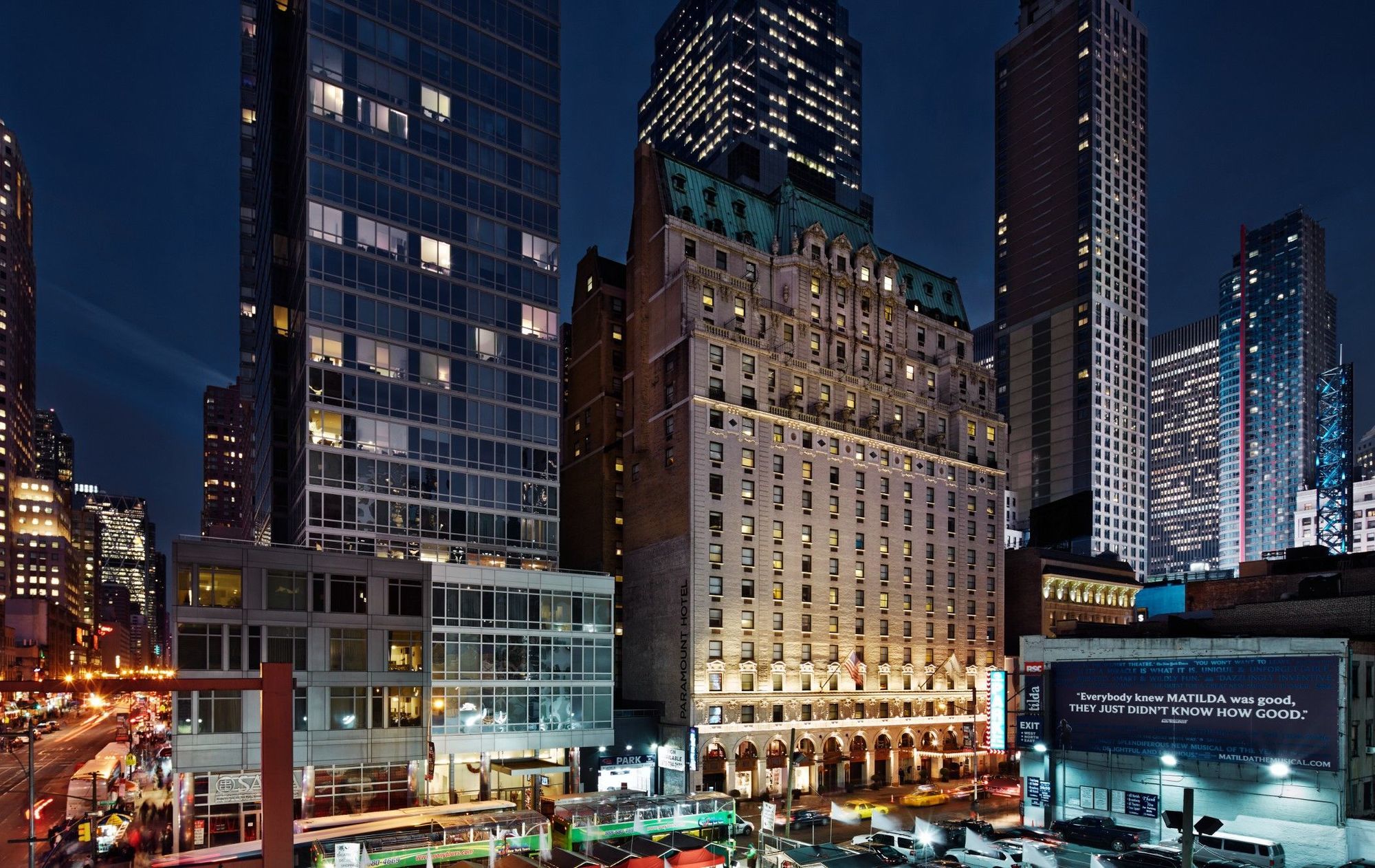 Paramount Hotel Times Square New York Bagian luar foto