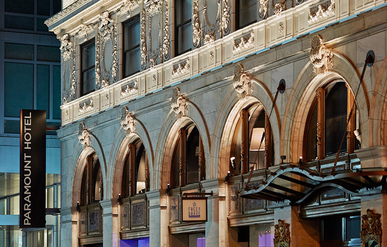 Paramount Hotel Times Square New York Bagian luar foto